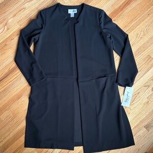 Joseph Ribkoff size 12 Black Long Sleeve long blazer